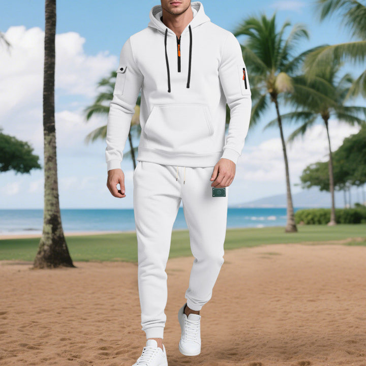 Herren Freizeit-Sweatset mit praktischen Taschen und Kordelzug Aliams