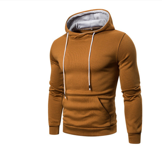 Herren Kapuzenpullover mit Kängurutasche und soften Baumwollmischung Aliams