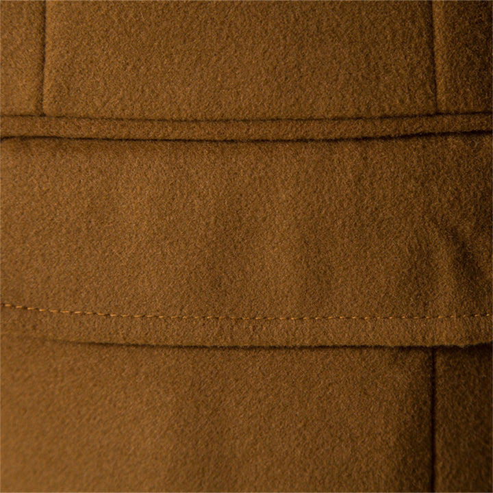 Herren eleganter Wollmantel mit modernem Schnitt und praktischen Taschen Aliams
