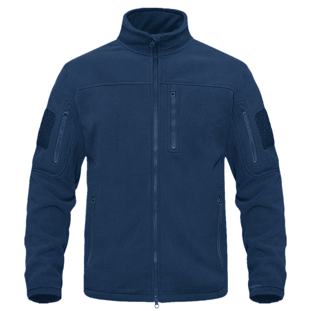 Herren Fleecejacke mit praktischen Taschen Aliams