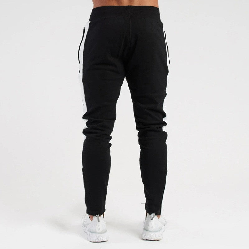 Herren Sportliche Jogginghose mit kontrastierendem Design und praktischen Taschen Aliams