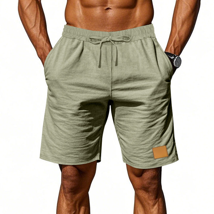Herren bequeme Sport-Shorts mit elastischem Bund und praktischen Seitentaschen Aliams