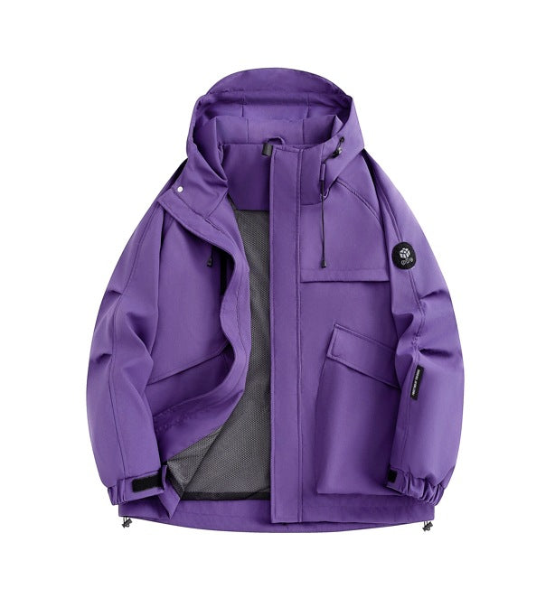 Herren funktionale Outdoor-Jacke Aliams