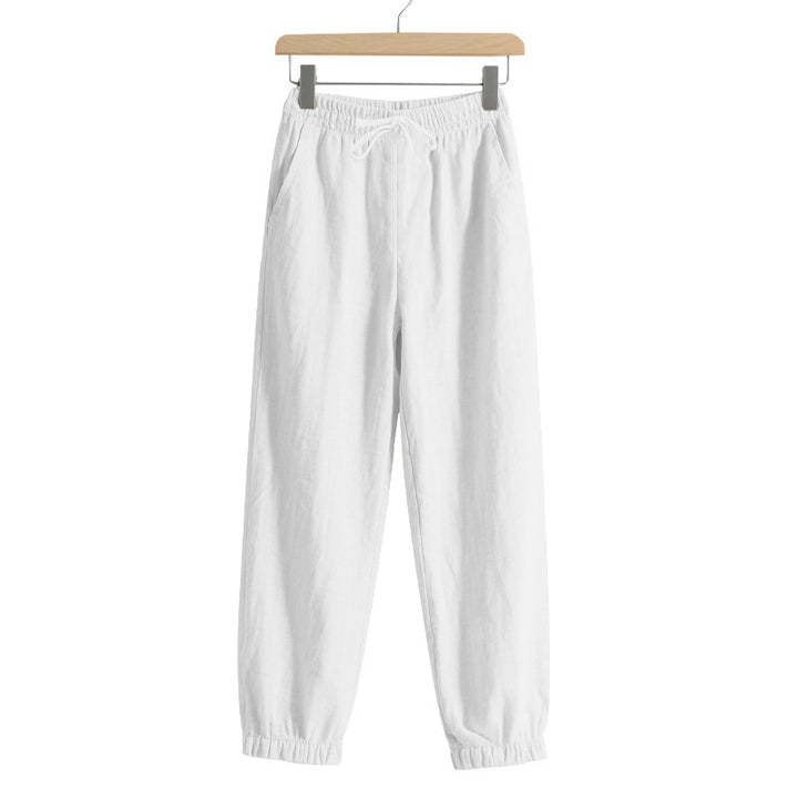 Herren Freizeit Jogginghose mit elastischem Bund und seitlichen Taschen Aliams