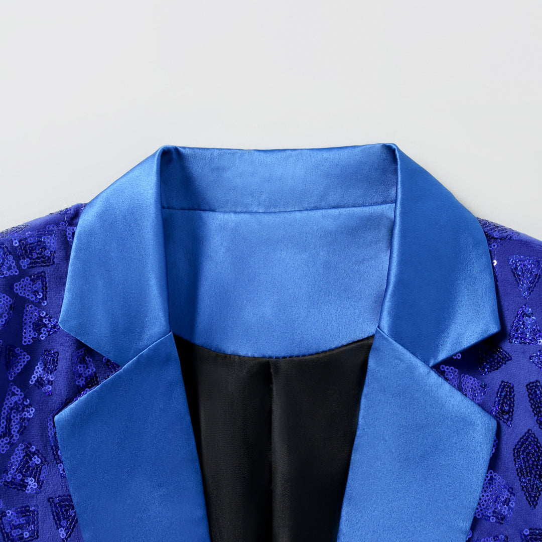 Herren glitzernder festlicher Blazer Aliams