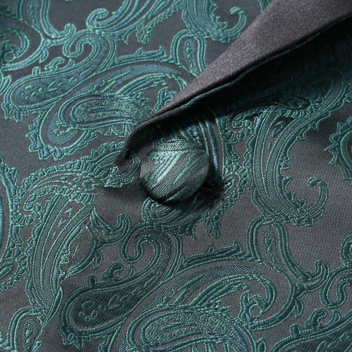 Herren elegante Weste mit luxuriösem Paisleymuster Aliams