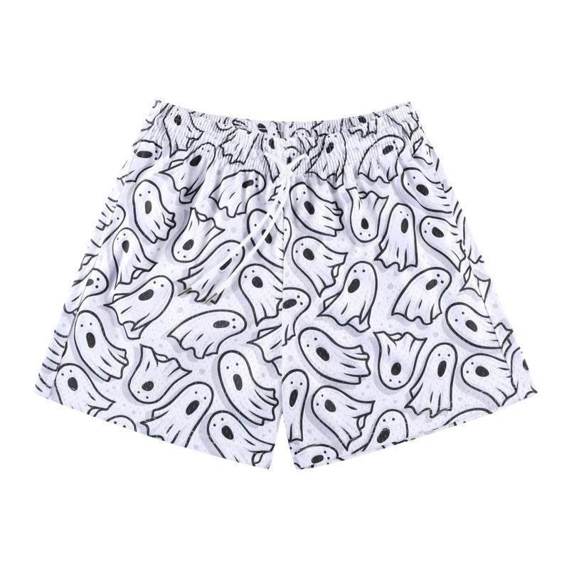 Herren Ghost Print Badehorts Aliams