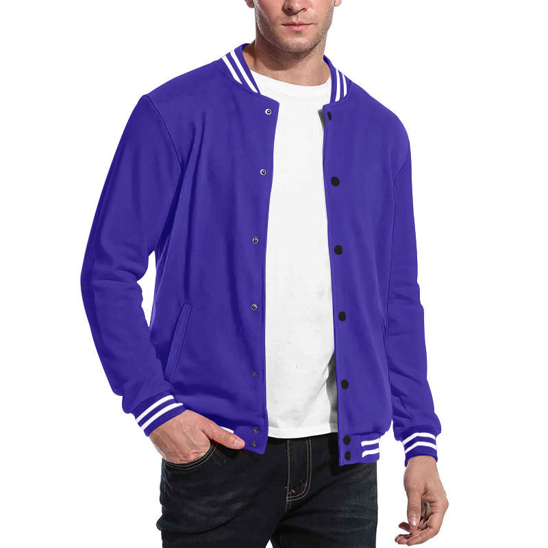 Herren Sportliche Collegejacke Aliams