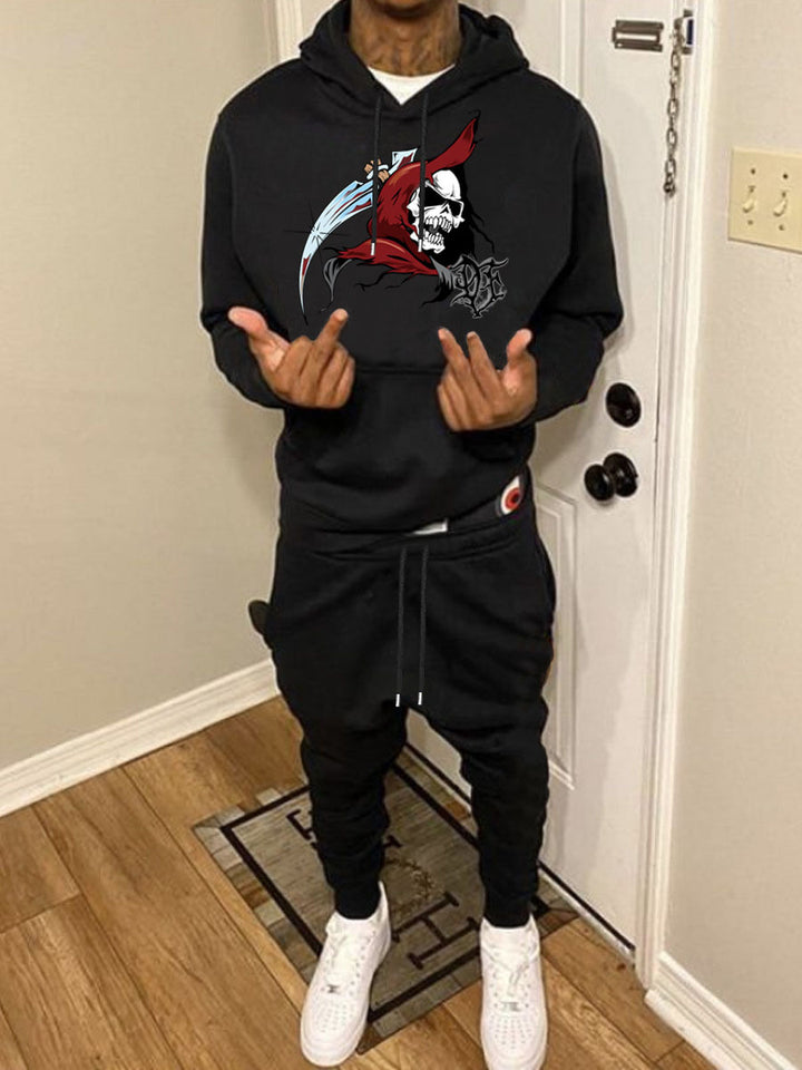 Herren Sportliches Hoodie- und Jogginghose-Set Aliams