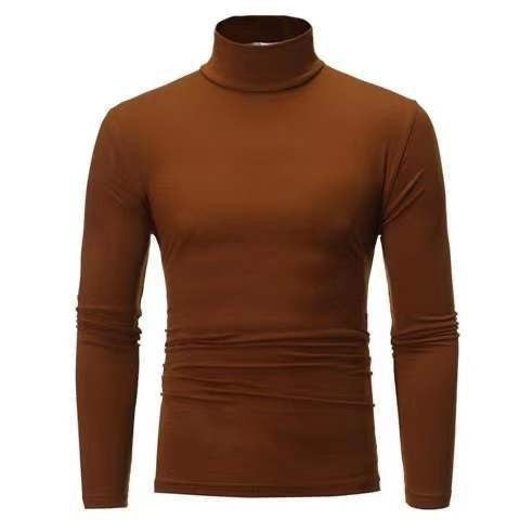 Herren Rollkragenpullover aus elastischem Material mit eng anliegendem Schnitt Aliams