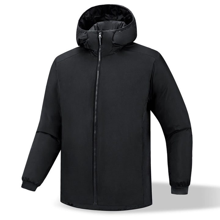Herren isolierte Funktionsjacke mit ergonomischem Schnitt und vielseitiger Kapuze Aliams
