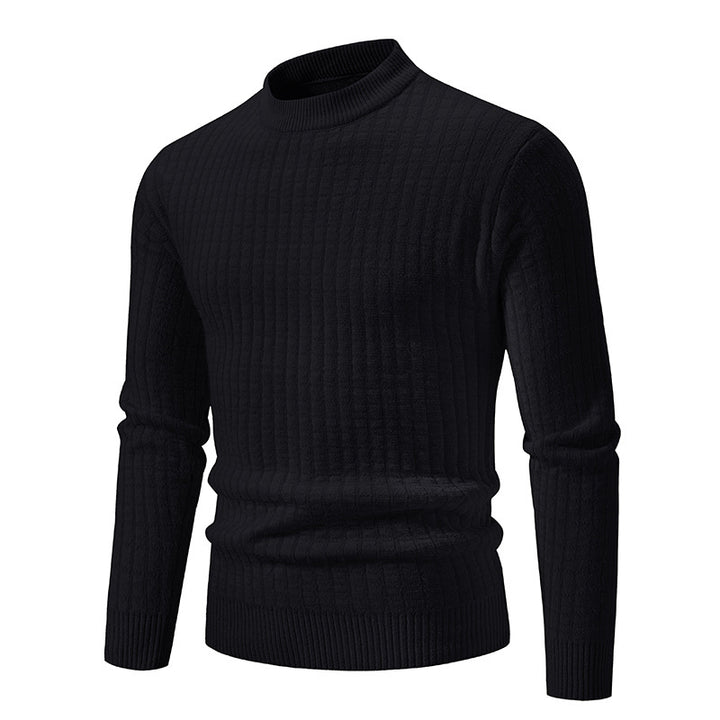 Herren Feinstrickpullover mit strukturiertem Design Aliams