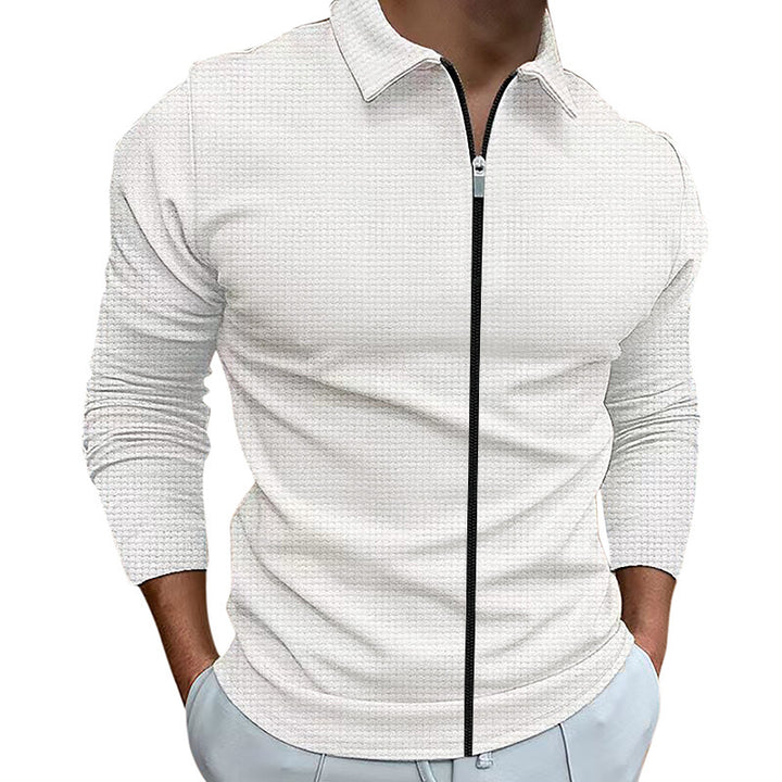 Herren sportliches Langarmshirt im modernen Design Aliams