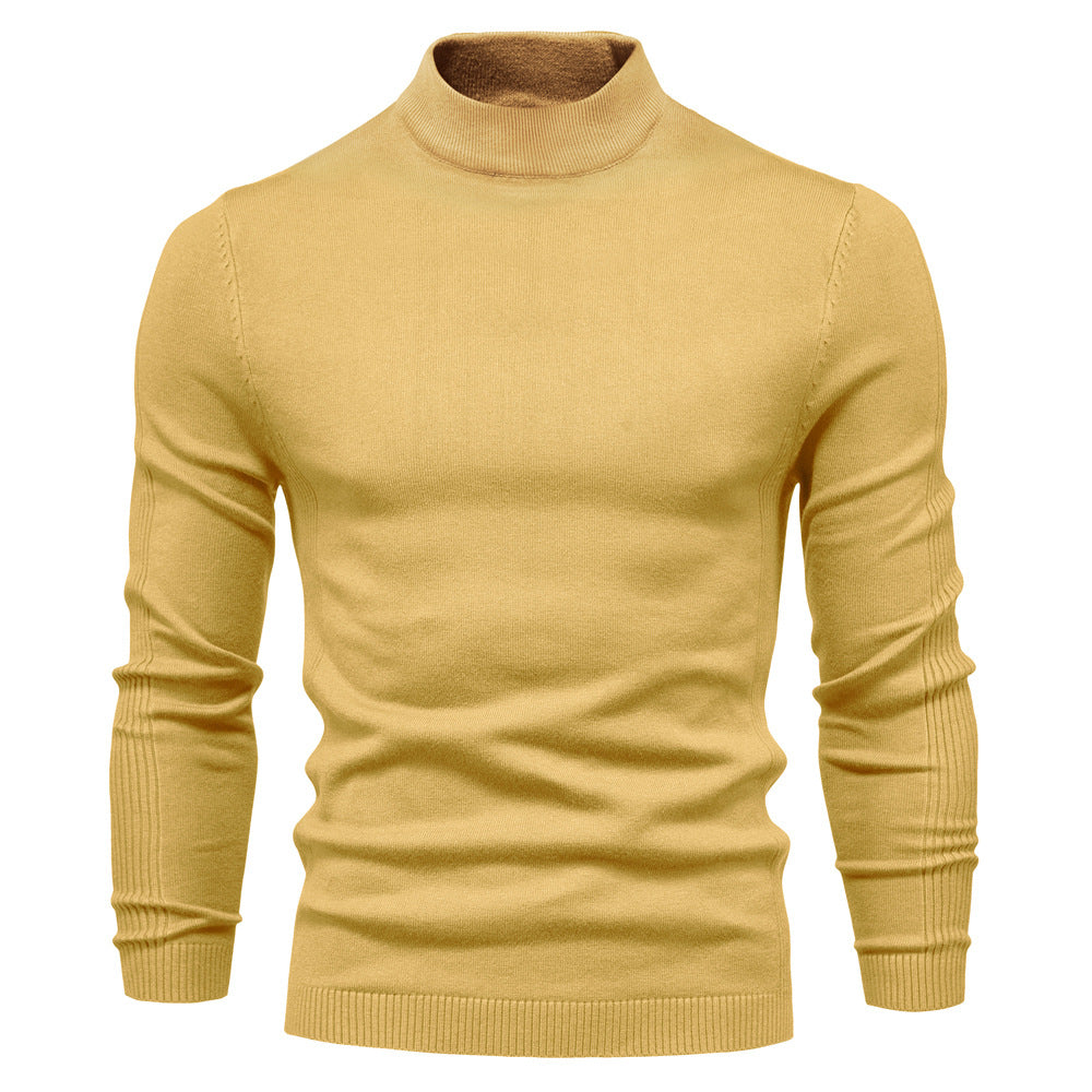 Herren Hochwertiger Rollkragenpullover Aliams