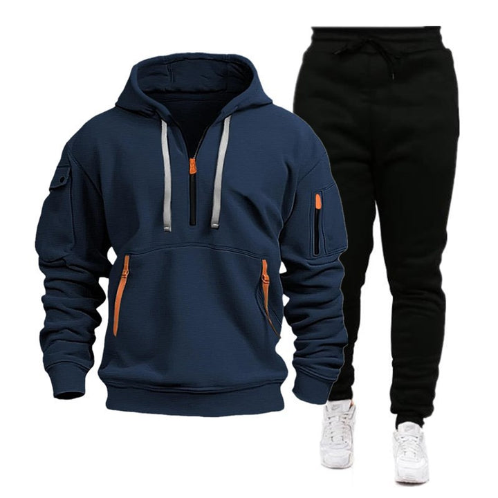 Herren sportliches Hoodie- und Jogginghosen-Set Aliams