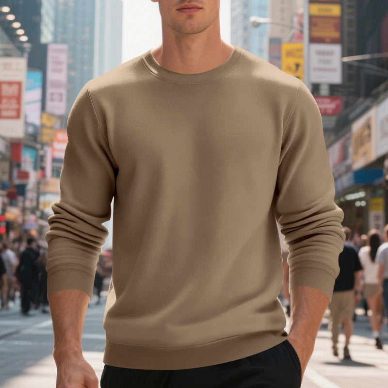 Herren Sweatshirt mit Rundhalsausschnitt Aliams