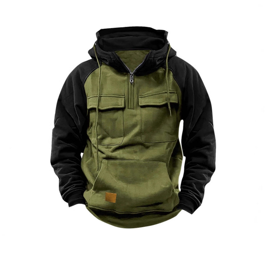 Herren Funktioneller Hoodie mit praktischen Taschen und innovativem Design Aliams