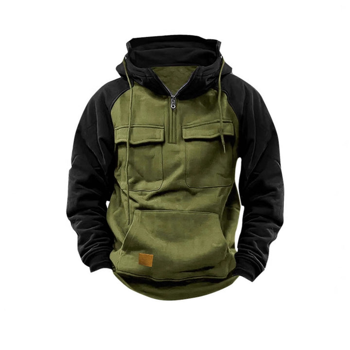 Herren Funktioneller Hoodie mit praktischen Taschen und innovativem Design Aliams