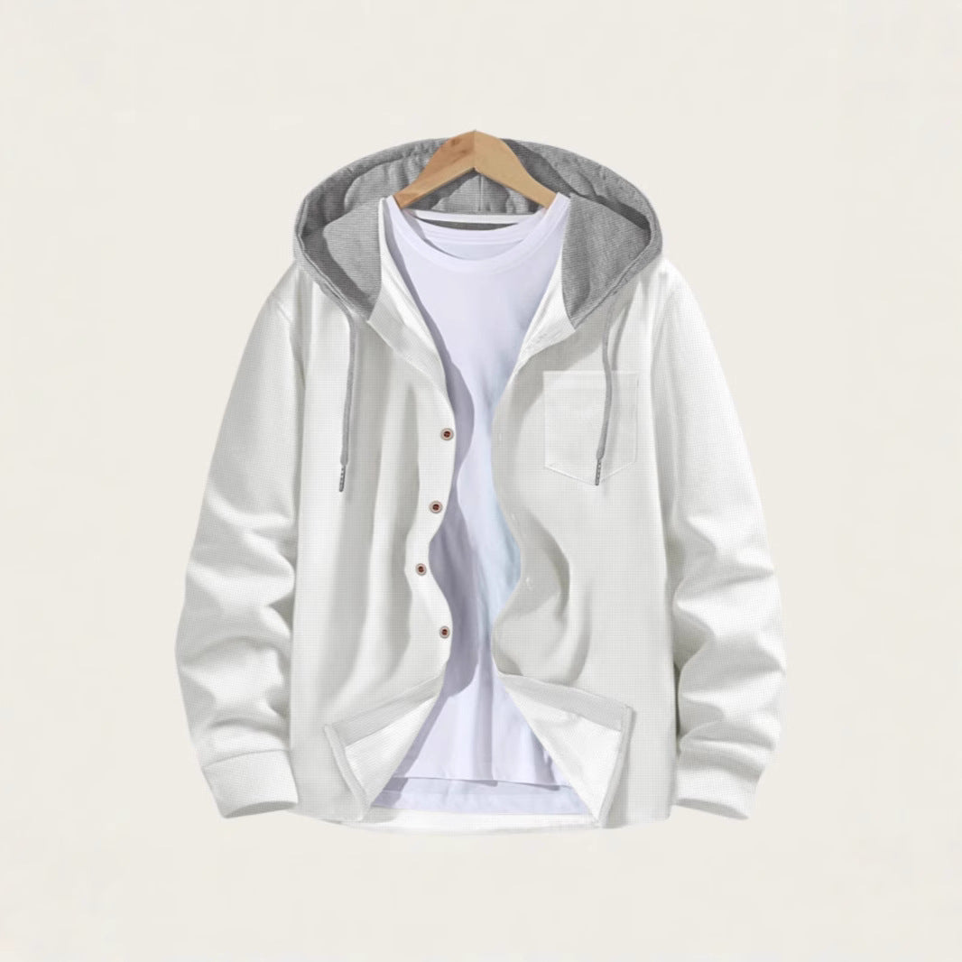 Herren Freizeitjacke mit Kapuze und modischem Design Aliams