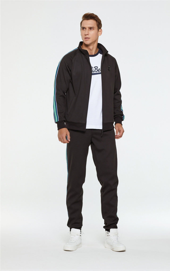 Herren sportliches Freizeitanzug-Set mit praktischen Taschen und atmungsaktiven Materialien Aliams