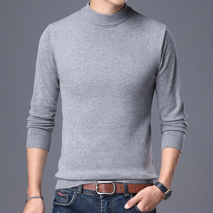 Herren Hochwertiger Rollkragenpullover aus feinem Strick Aliams