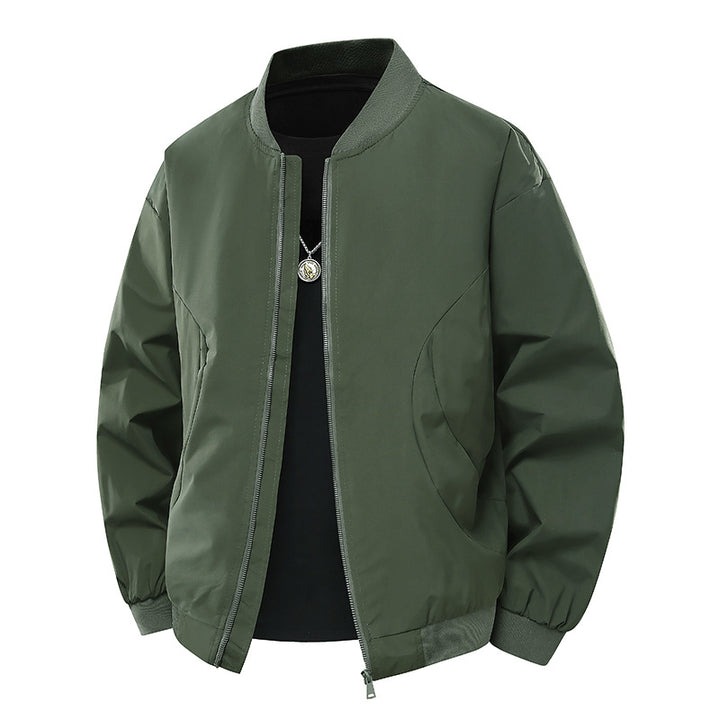 Herren stylische Bomberjacke mit unkompliziertem Schnitt und elastischen Bündchen Aliams