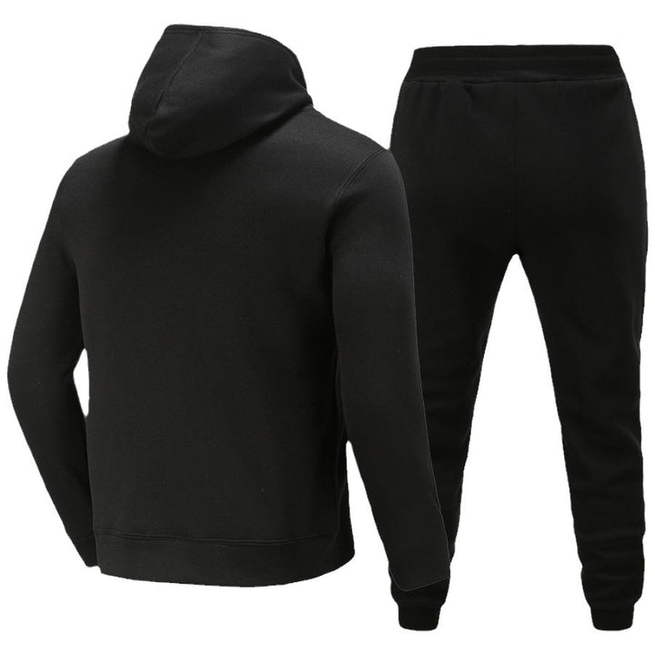 Herren sportliches Hoodie und Jogginghose Set mit auffälligem Grafikdesign Aliams