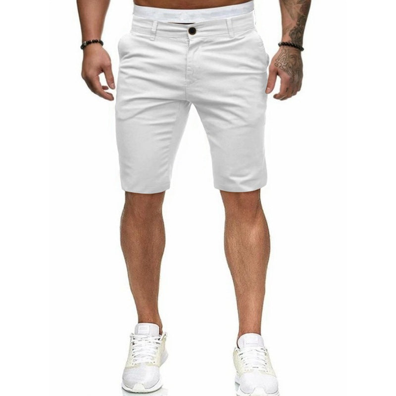 Herren Chino-Shorts mit modernem Schnitt und praktischen Taschen Aliams