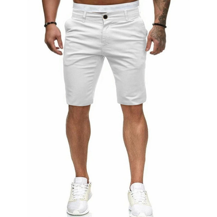 Herren Chino-Shorts mit modernem Schnitt und praktischen Taschen Aliams