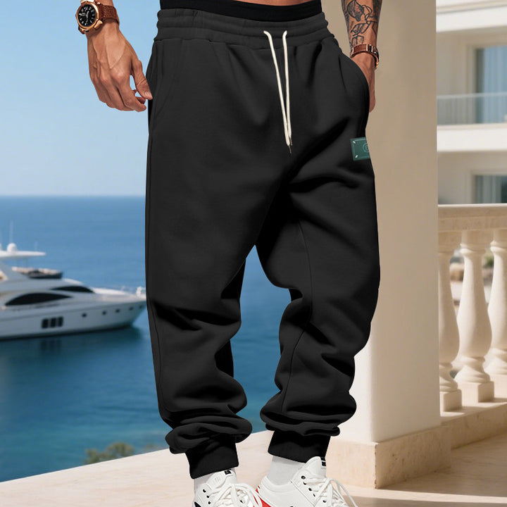 Herren Sportliche Jogginghose im modernen Relaxed Fit Aliams