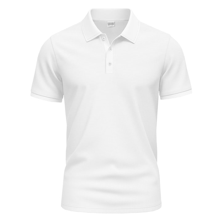 Herren Sportliches Poloshirt mit feuchtigkeitsableitenden Eigenschaften und strukturiertem Design Aliams