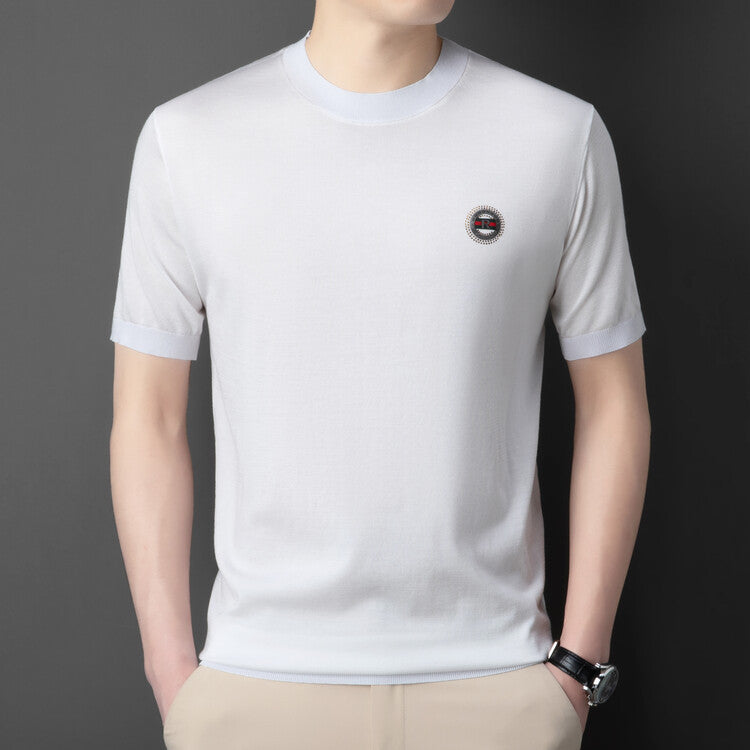 Herren Premium Rundhals-T-Shirt mit innovativem Feuchtigkeitstransport Aliams