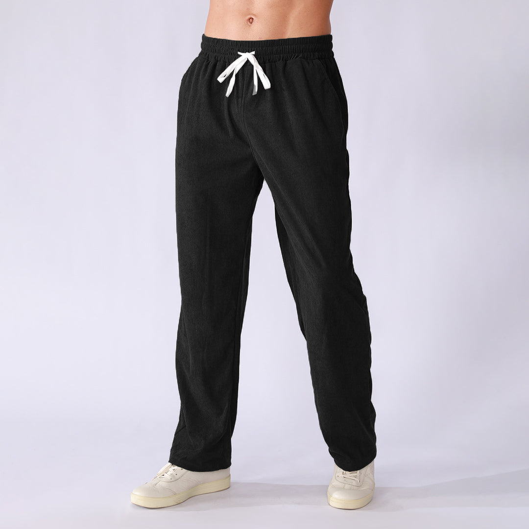 Herren bequeme Freizeit-Hosen Aliams