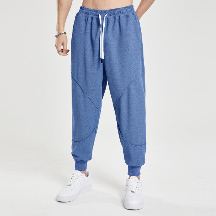 Herren sportliche Sweatpants mit gestepptem Design Aliams