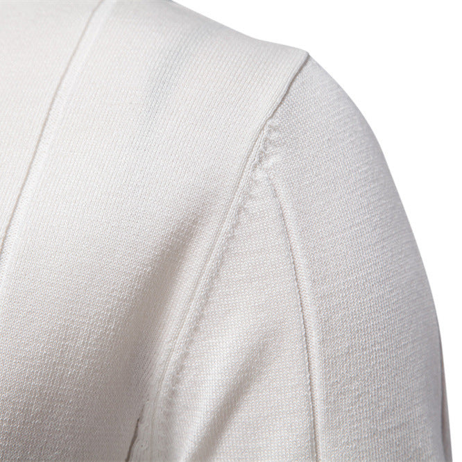 Herren Polohemd mit kurzer Knopfleiste und strukturiertem Design Aliams