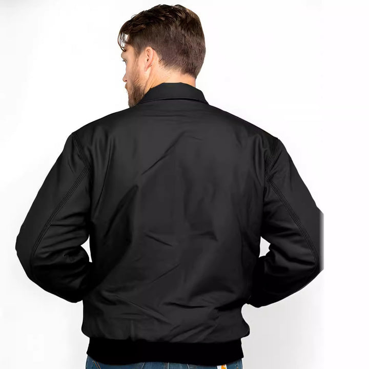 Herren isolierte Übergangsjacke mit hohem Kragen und praktischen Taschen Aliams