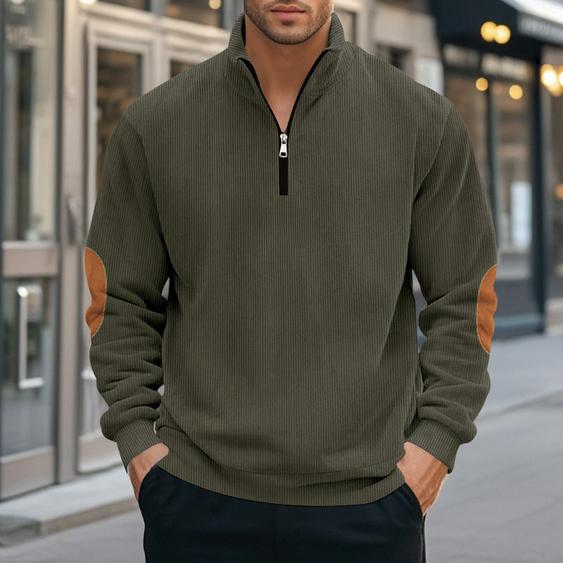 Herren Sweatshirt mit Reißverschluss Aliams