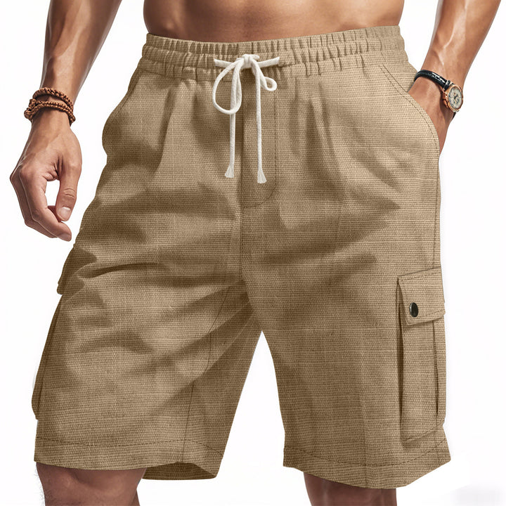 Herren Cargo-Shorts mit verstellbarem Kordelzug und praktischen Seitentaschen Aliams 1757709357