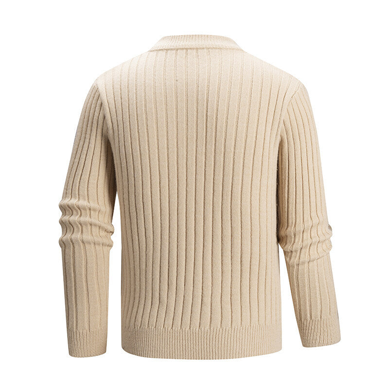 Herren Pullover aus strukturiertem Strickmaterial Aliams