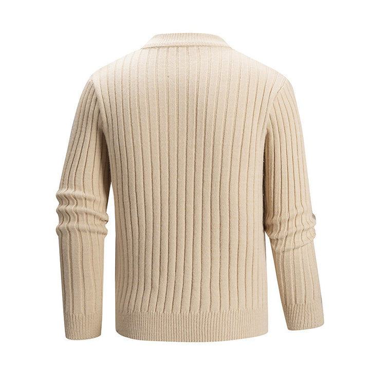 Herren Pullover aus strukturiertem Strickmaterial Aliams