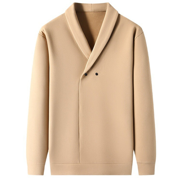 Herren Freizeitjacke mit modernem Schalkragen und praktischen Knöpfen Aliams