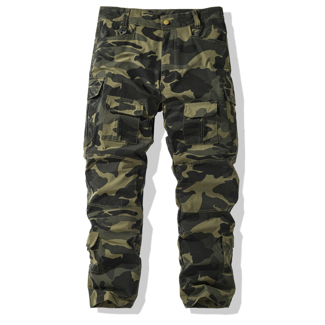 Herren Cargohose im Camouflage-Design Aliams