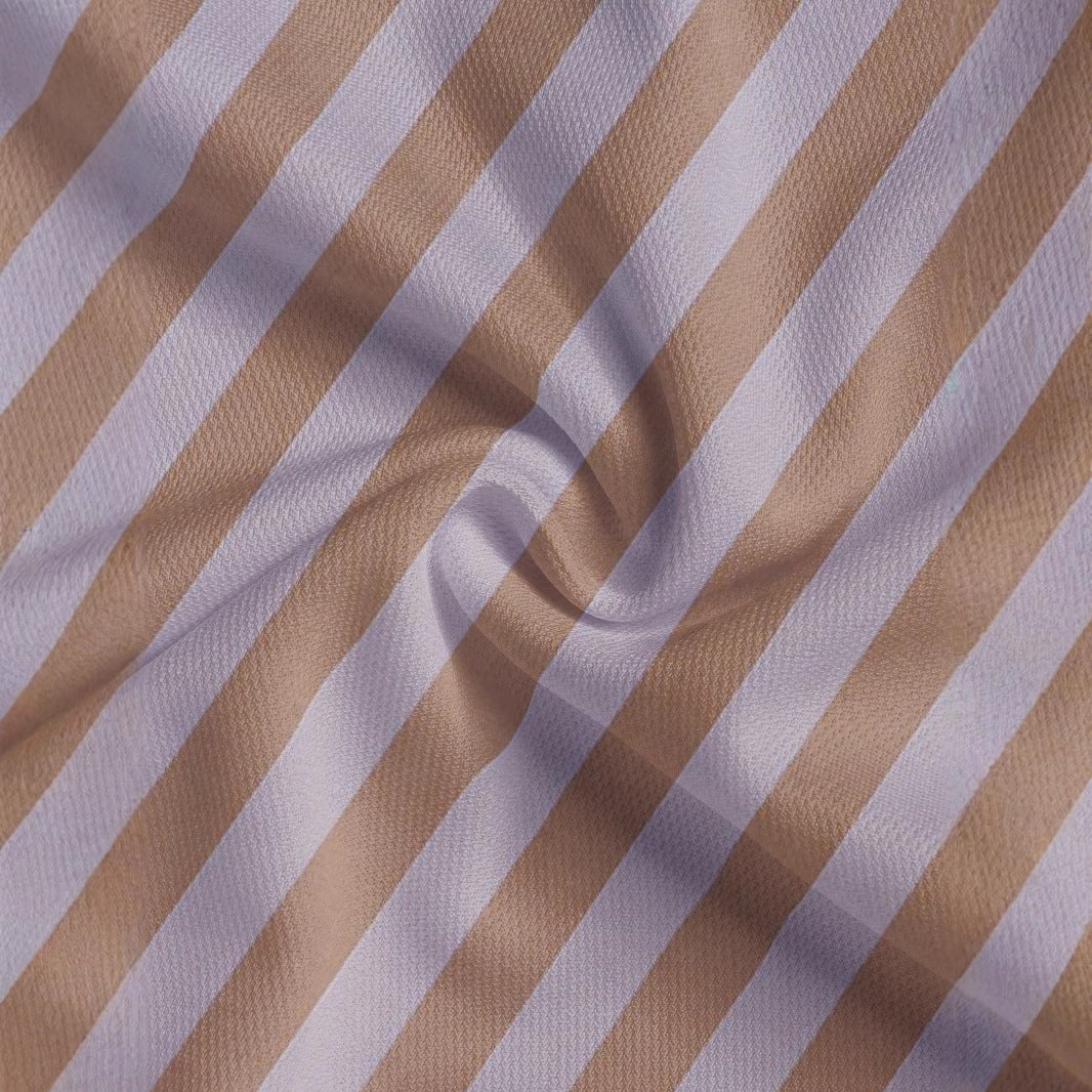 Herren Kurzarm Poloshirt mit modernem Streifenmuster Aliams