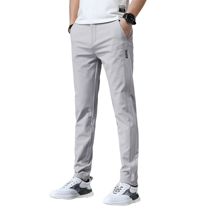 Herren Sportliche Slim-Fit Jogginghose Aliams