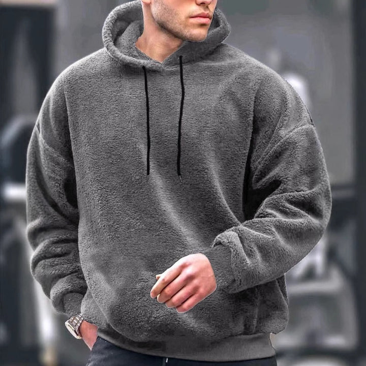 Herren gemütlicher Fleece Hoodie Aliams