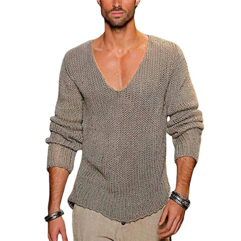 Herren grob gestrickter Pullover Aliams