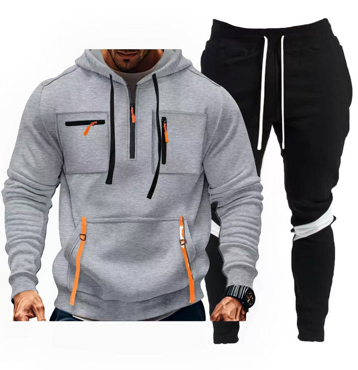 Herren sportliches Hoodie- und Jogginghosen-Set Aliams