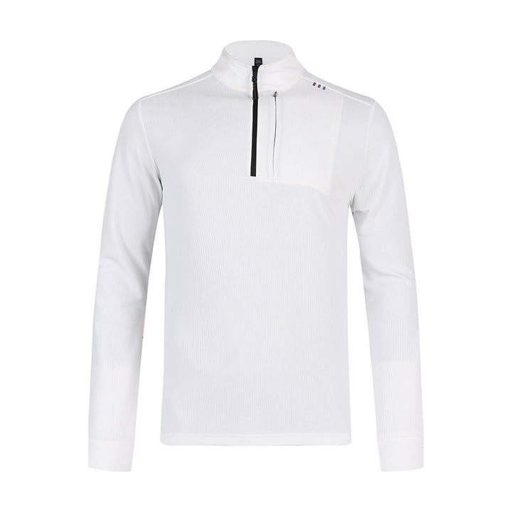 Herren Funktions-Langarmshirt mit Halbreißverschluss Aliams