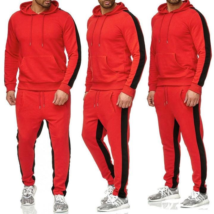 Herren Sportliches Hoodie und Jogginghose-Set Aliams