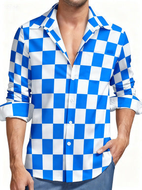 Herren Hemd im modernen Karomuster Aliams